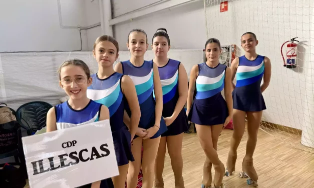 Más medallas y títulos para las chicas del Club Patinaje Illescas